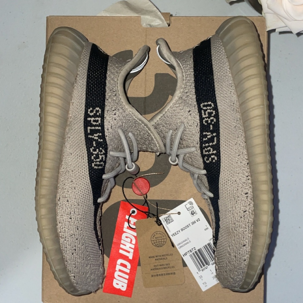 Kids Yeezy 350 V2 Slate size 1.5 with original box